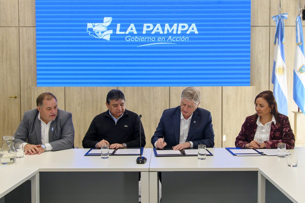 José Voytenco y Sergio Ziliotto acordaron medidas para el trabajo rural en La Pampa